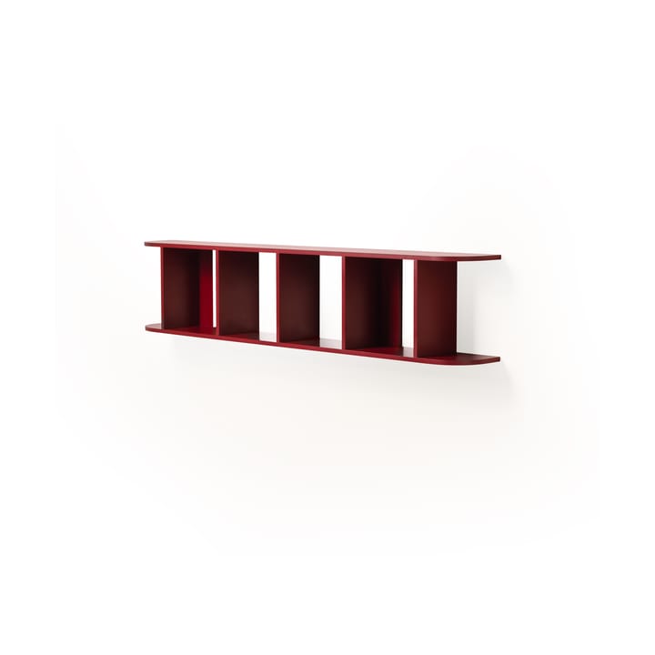 Flaneaur vägghylla 27x128 cm, Burgundy TÔNN furniture