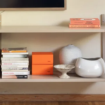 Pac box förvaringsbox - Danish red, small 11x10,5x16 cm, 2-pack - TÔNN furniture