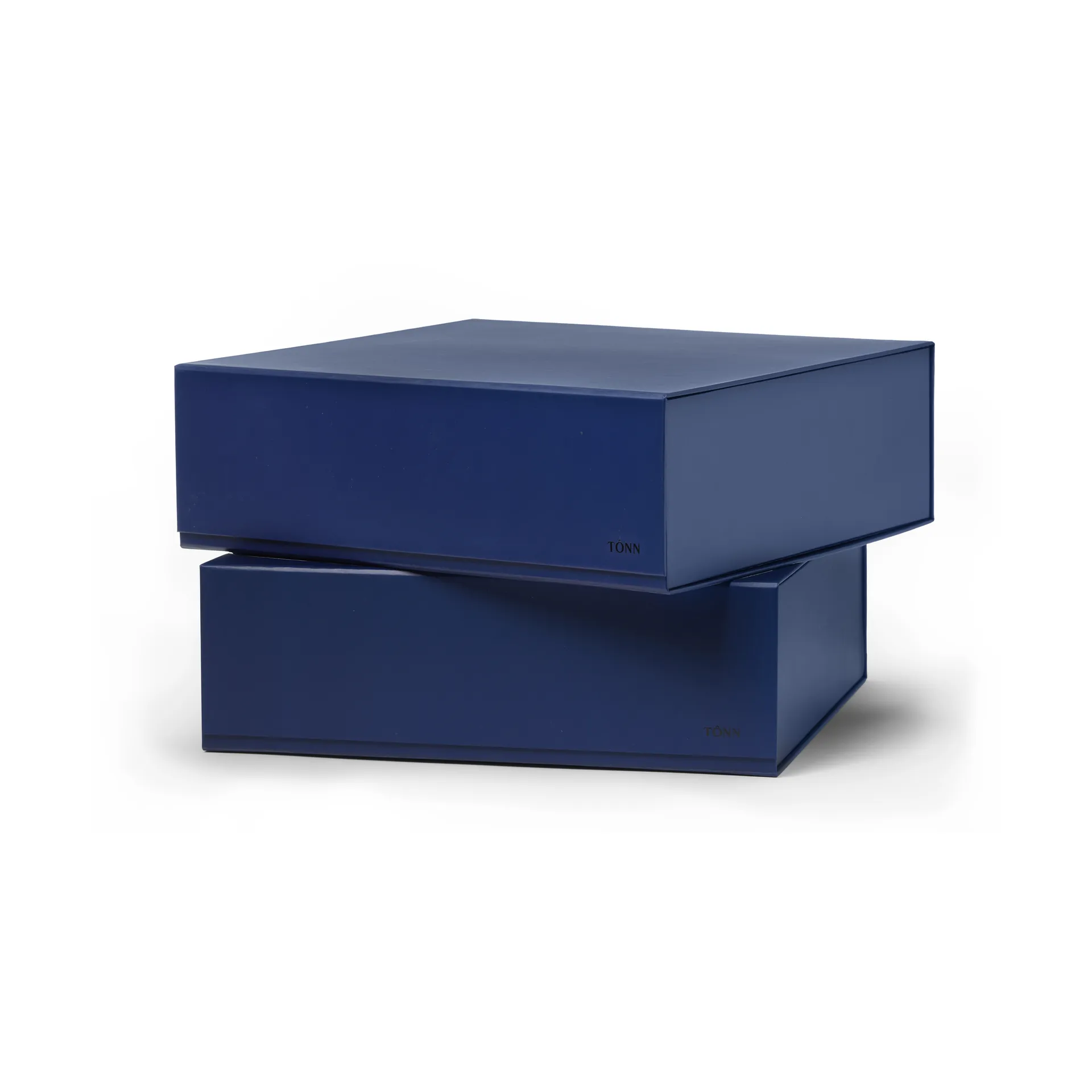 Pac box förvaringsbox, Midnight blue, large 32,5x10,5x30 cm, 2-pack TÔNN furniture