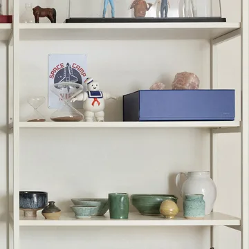 Pac box förvaringsbox - Midnight blue, large 32,5x10,5x30 cm, 2-pack - TÔNN furniture