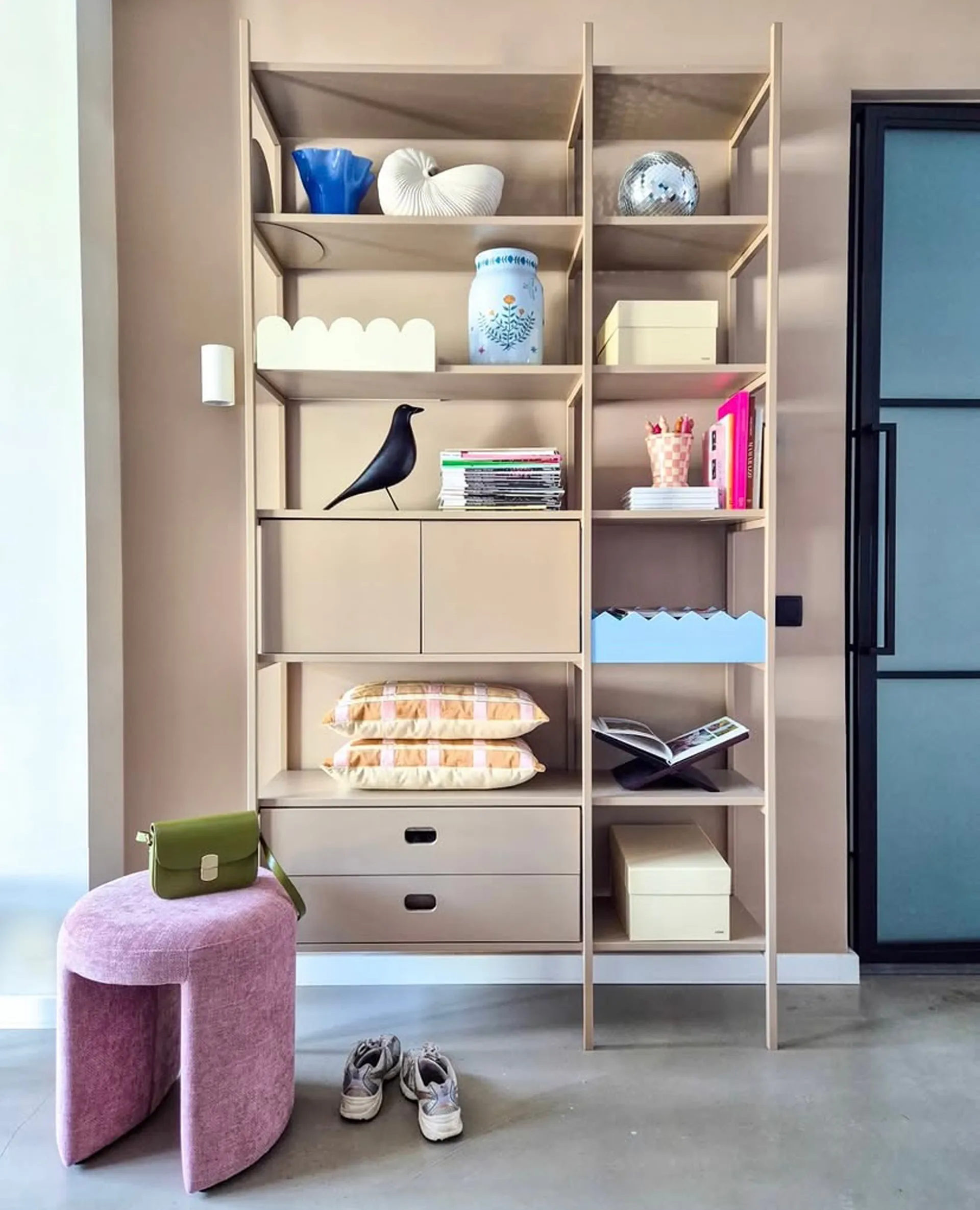 Portal bokhylla, Camel, 123 cm TÔNN furniture