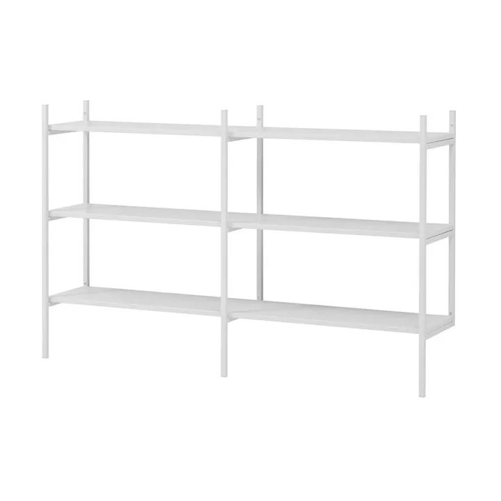 Portal bokhylla small, White, 158 cm - TÔNN furniture