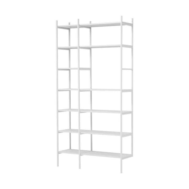 Portal bokhylla, White, 123 cm - TÔNN furniture