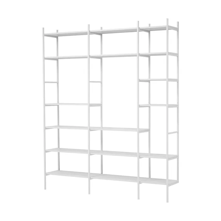 Portal bokhylla, White, 201 cm - TÔNN furniture