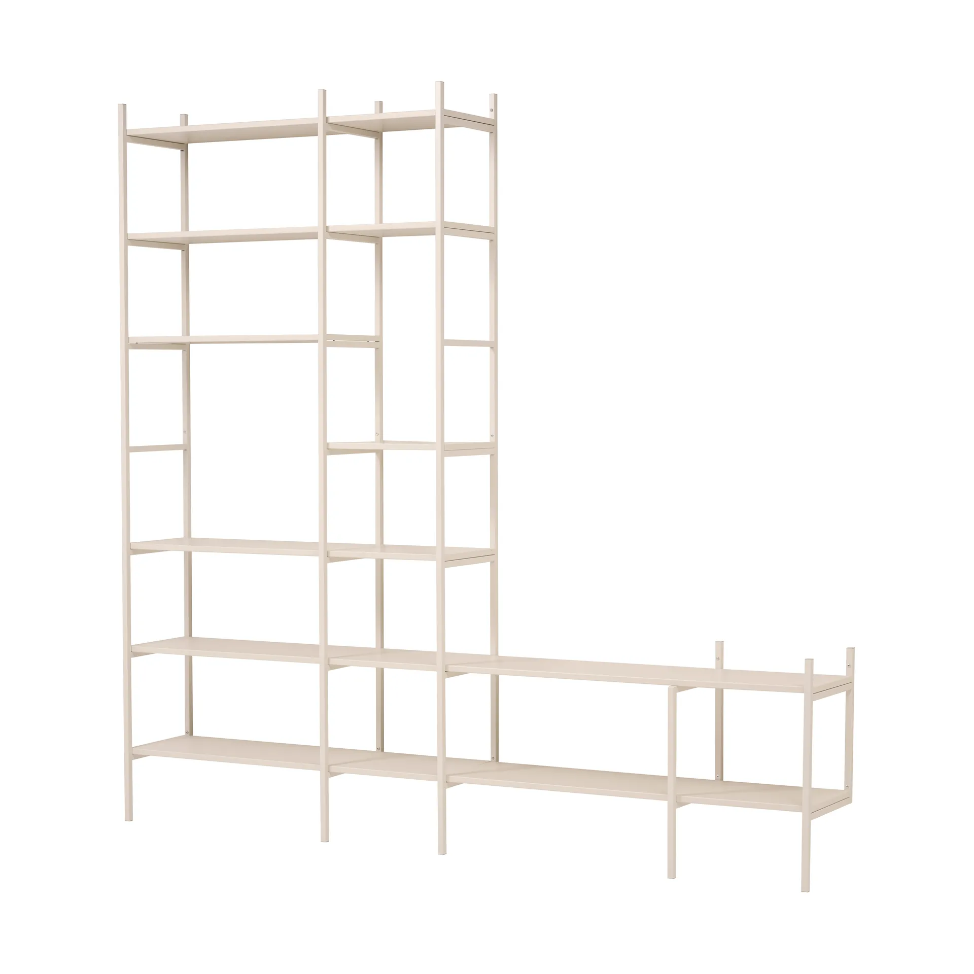 Portal TV-hylla, Off white, 244 cm TÔNN furniture