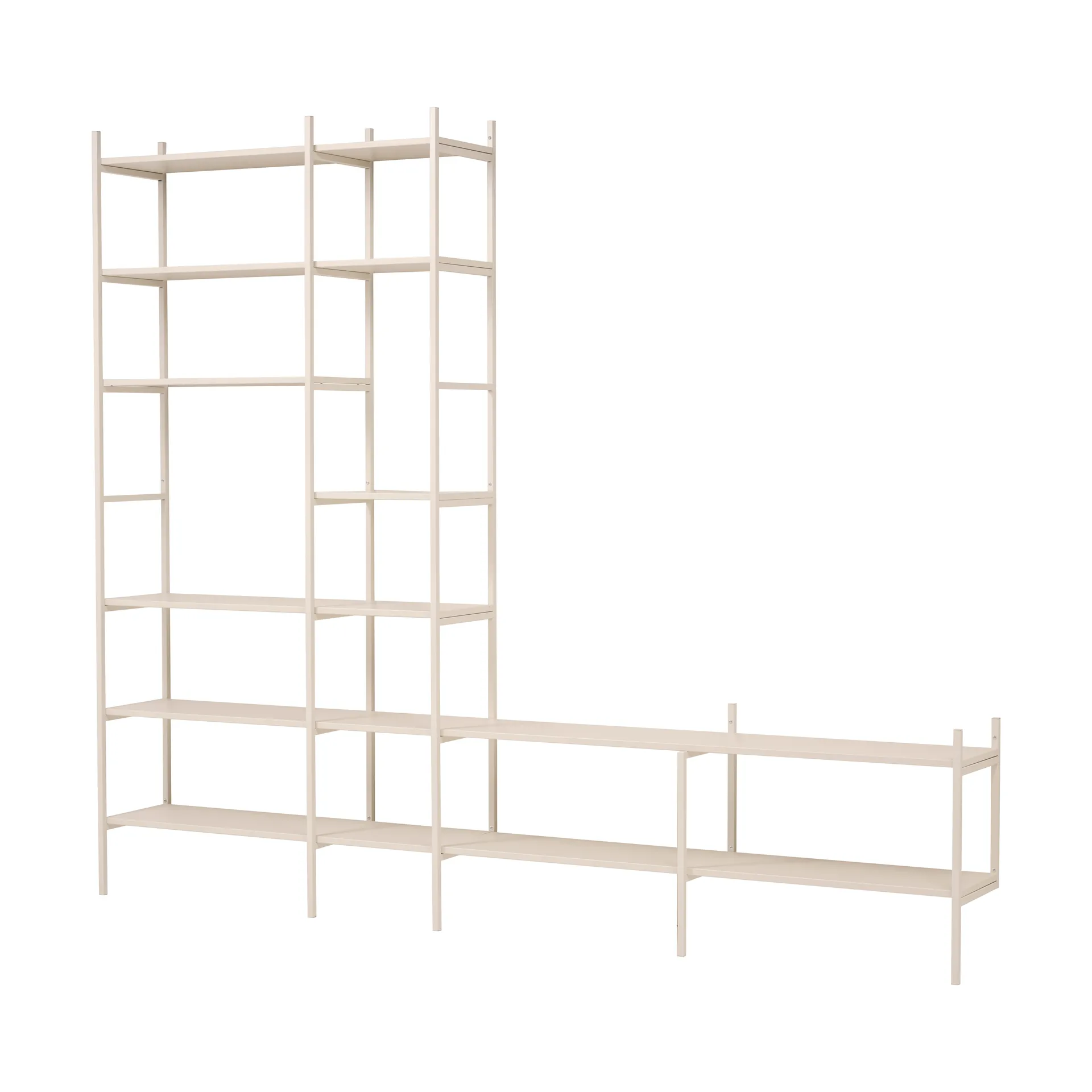 Portal TV-hylla, Off white, 279 cm TÔNN furniture