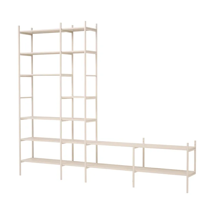 Portal TV-hylla, Off white, 279 cm - TÔNN furniture