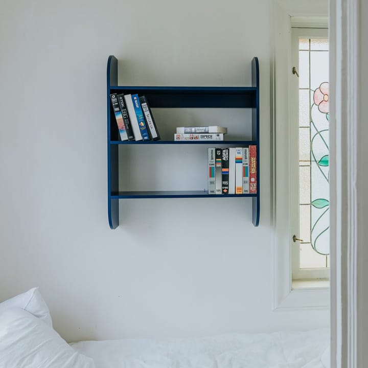 Strapats vägghylla 62x73,6 cm, Midnight blue TÔNN furniture
