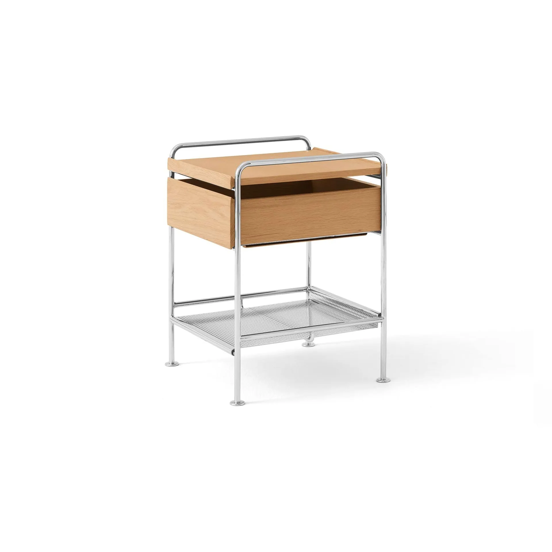 Alima NDS3 sidobord, Lackerad ek-krom &Tradition