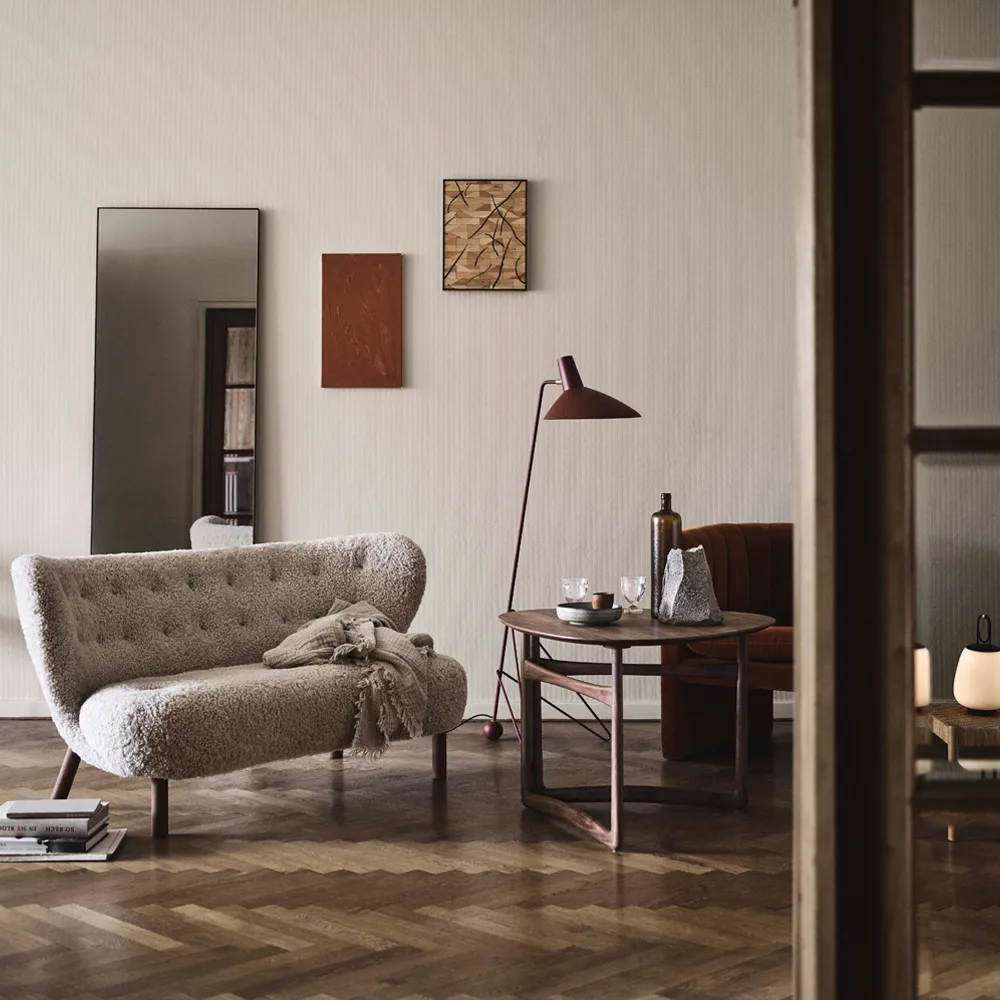 Amore SC50 spegel, bronzed brass &Tradition