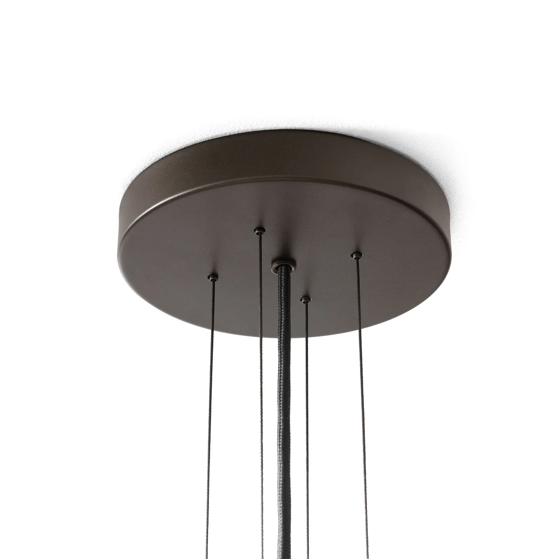 Bella chandelier pendel, SC115, Bronzed & Soft Canvas, Ø54 cm &Tradition