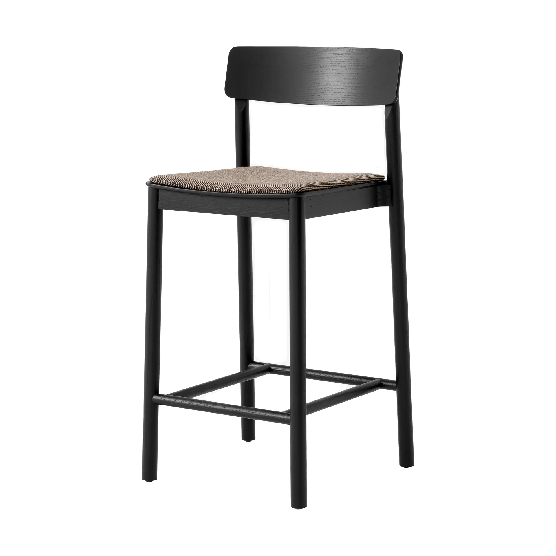 Betty TK14 Counter Chair barstol 65 cm, Fuse 0351-svartlackad ask &Tradition