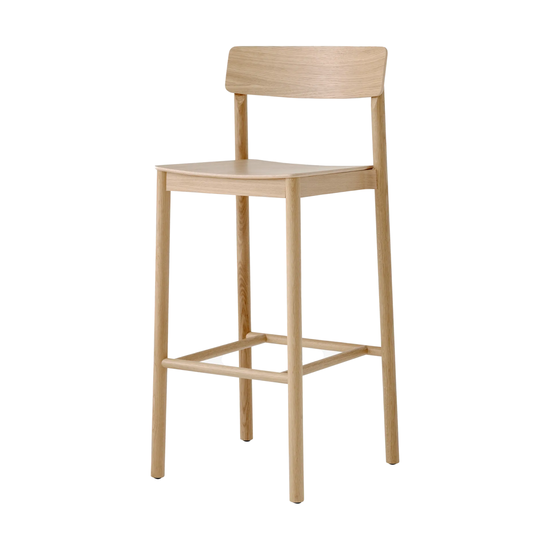 Betty TK16 Bar Chair barstol 75 cm, Lackad ek &Tradition