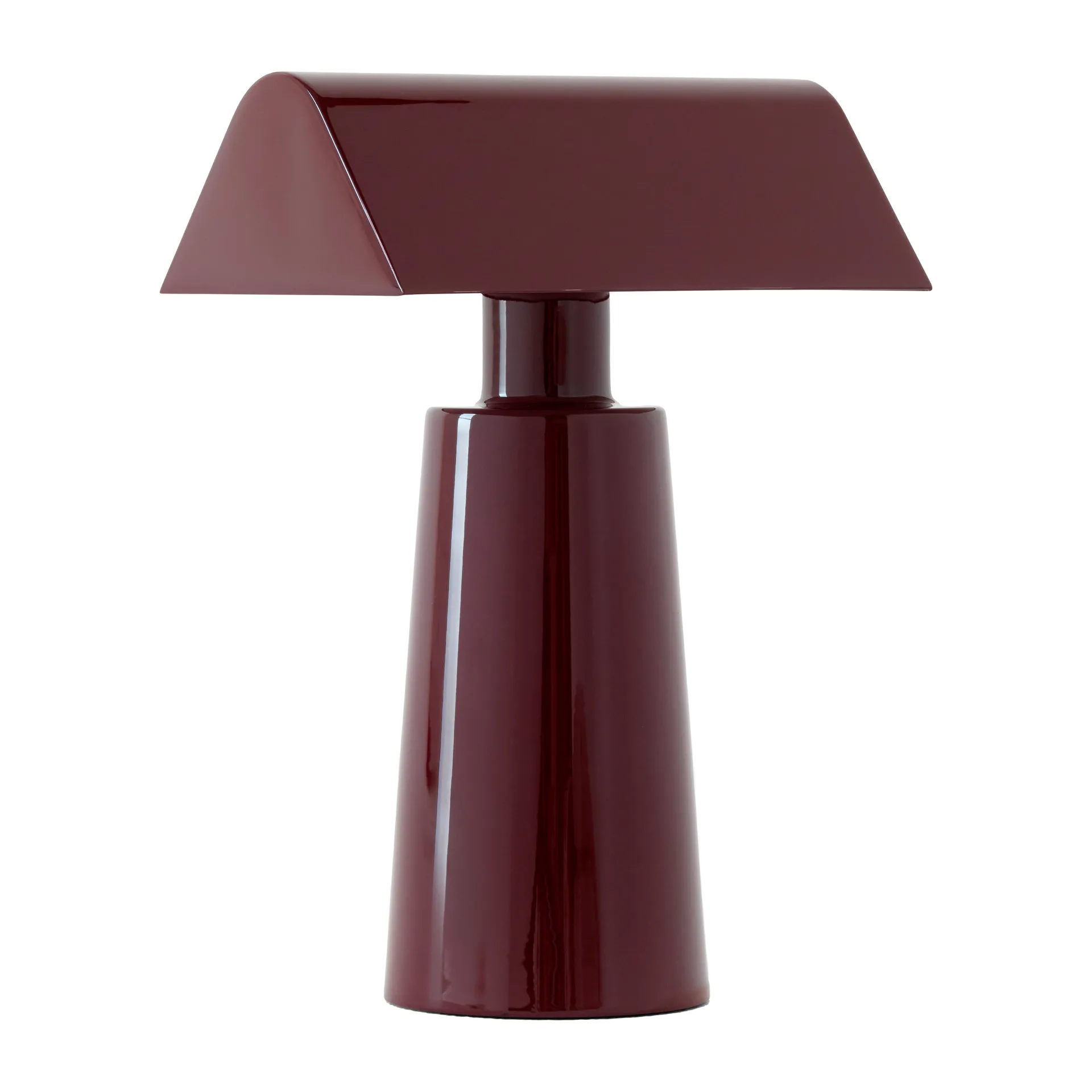 Caret MF1 portable bordslampa, Dark burgundy &Tradition