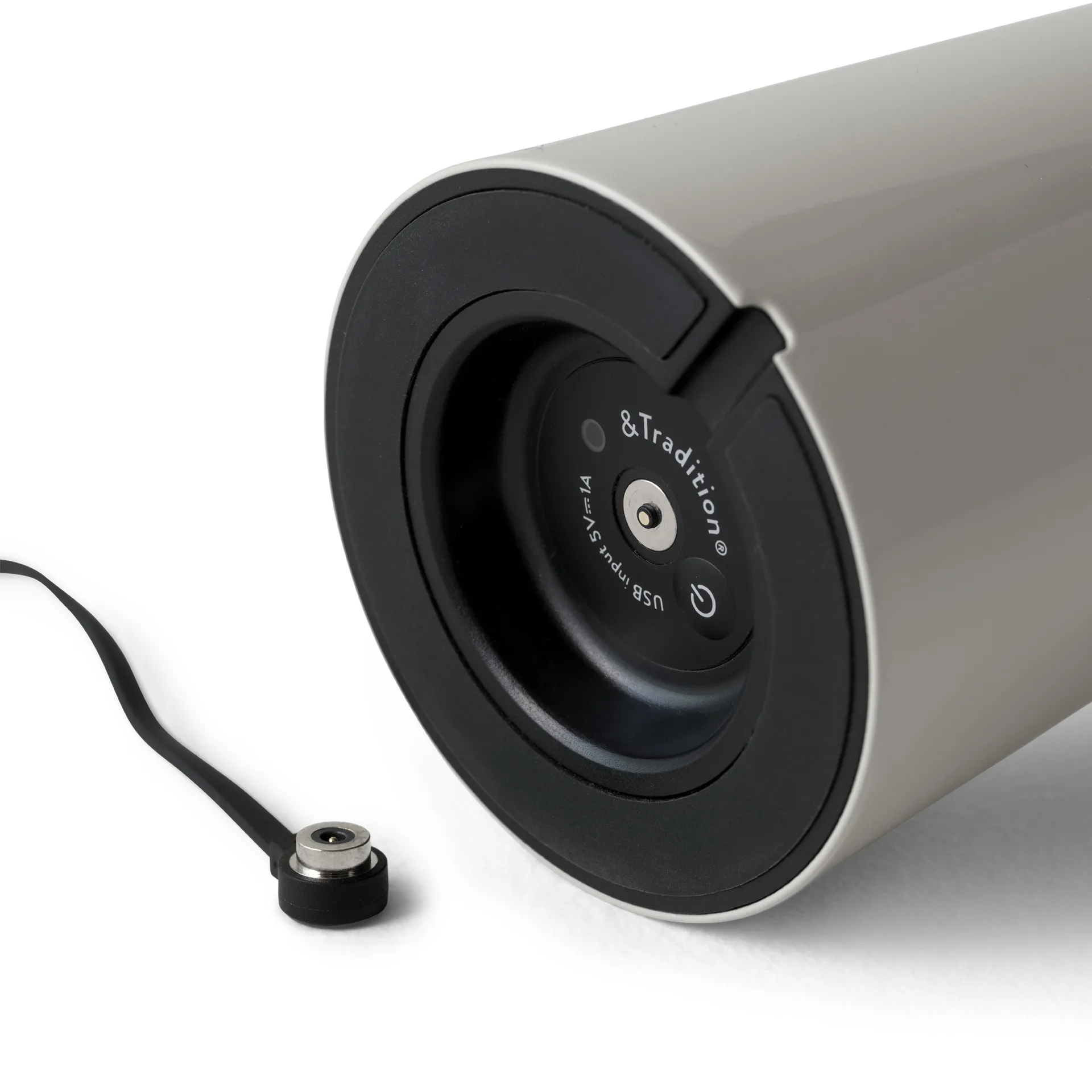 Caret MF1 portable bordslampa, Silk grey &Tradition