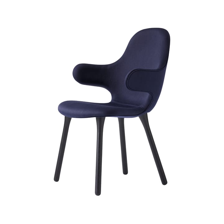 Catch JH1 stol, Balder 782 dark blue-svart ek &Tradition