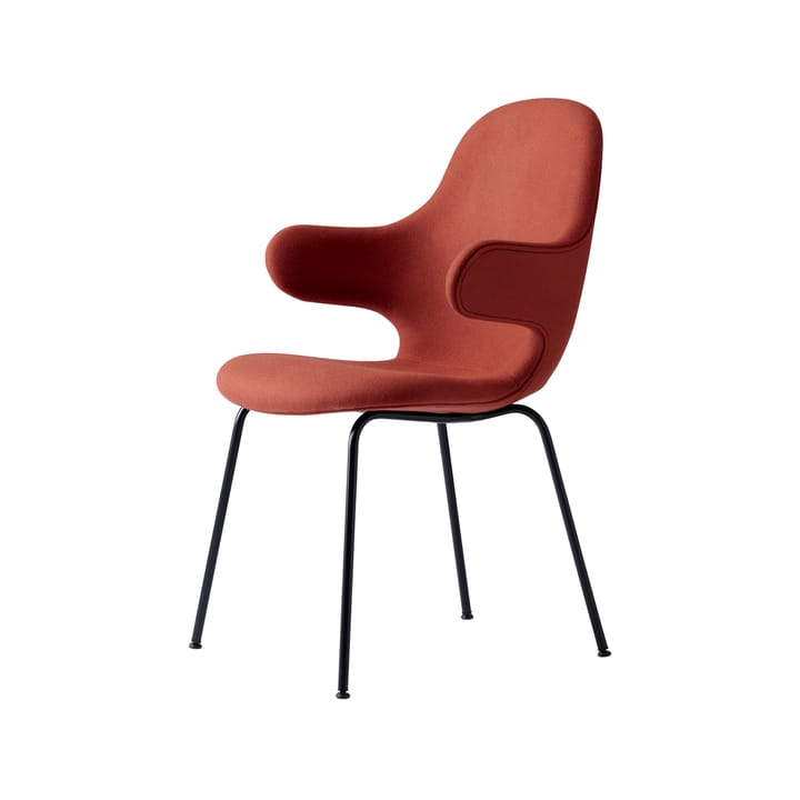 Catch JH15 stol, Divina 584 red-svartlackad stål &Tradition