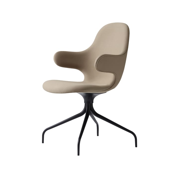 Catch JH2 kontorsstol - tyg steelcut 255 dark beige, snurrstativ black - &Tradition