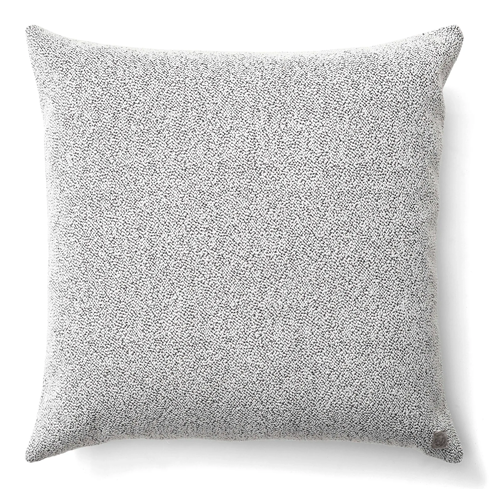 Collect kudde SC28 Boucle 50x50 cm, Ivory & Granite (mörkgrå) &Tradition