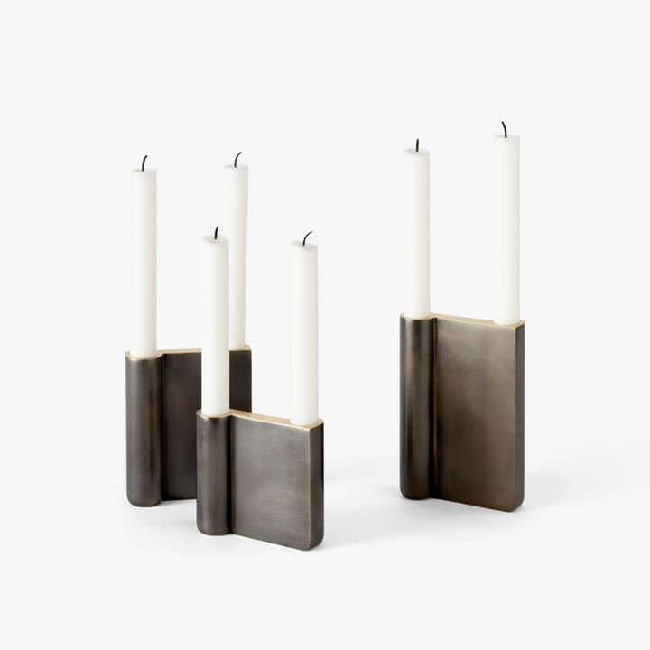 Collect ljusstake SC39, Bronzed brass &Tradition