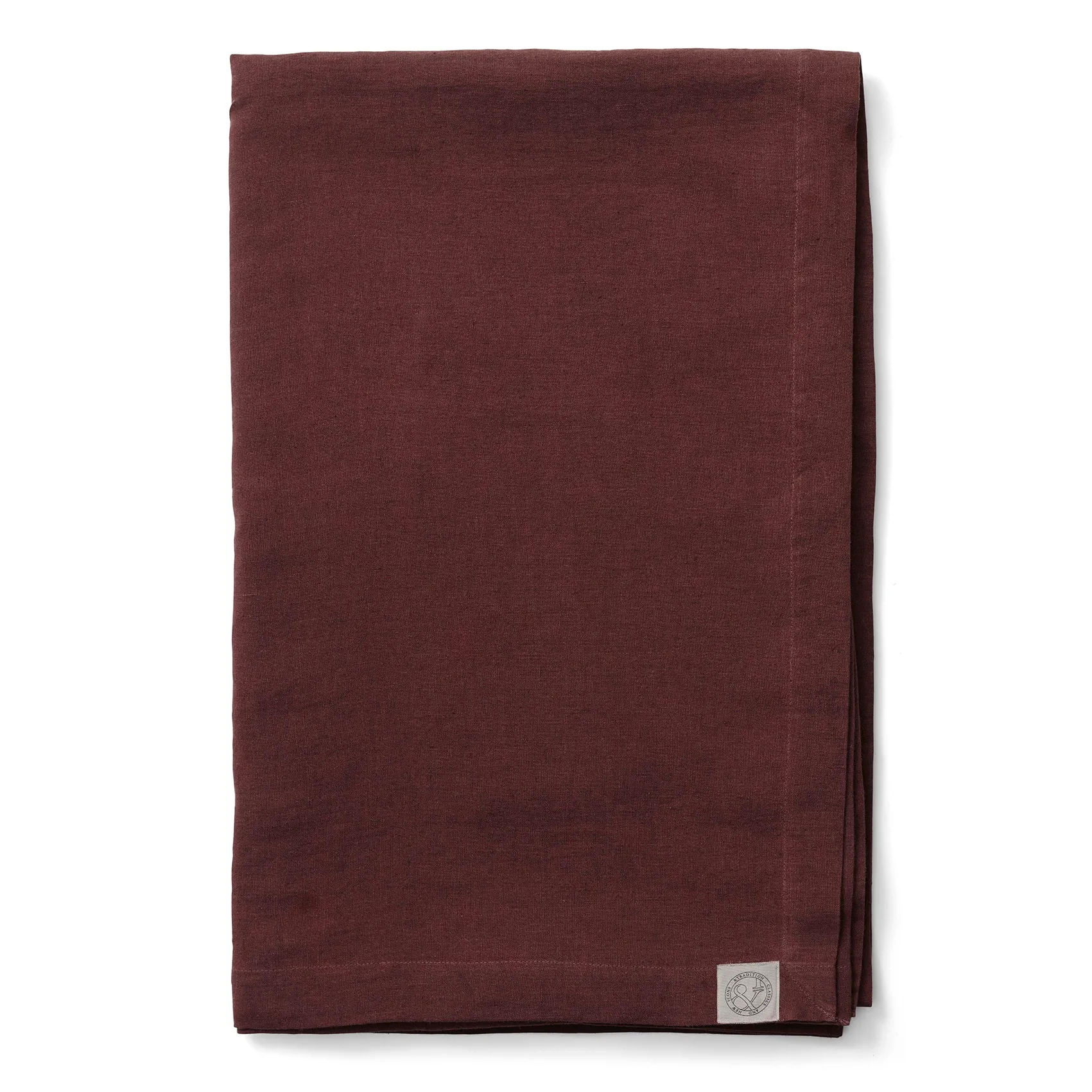 Collect överkast SC31 Linen 240x260 cm, Burgundy (röd) &Tradition