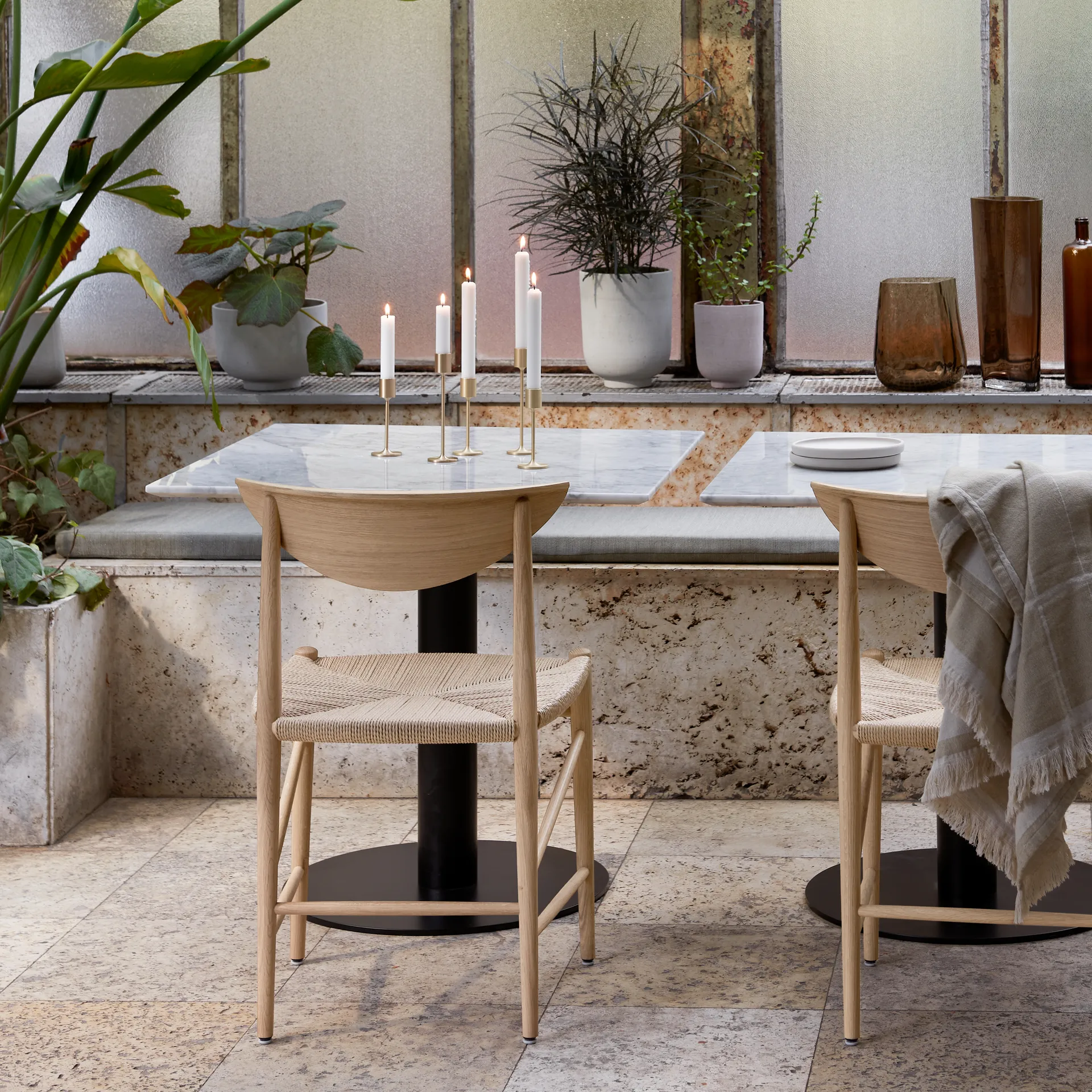 Collect SC57 ljusstake, Mässing &Tradition