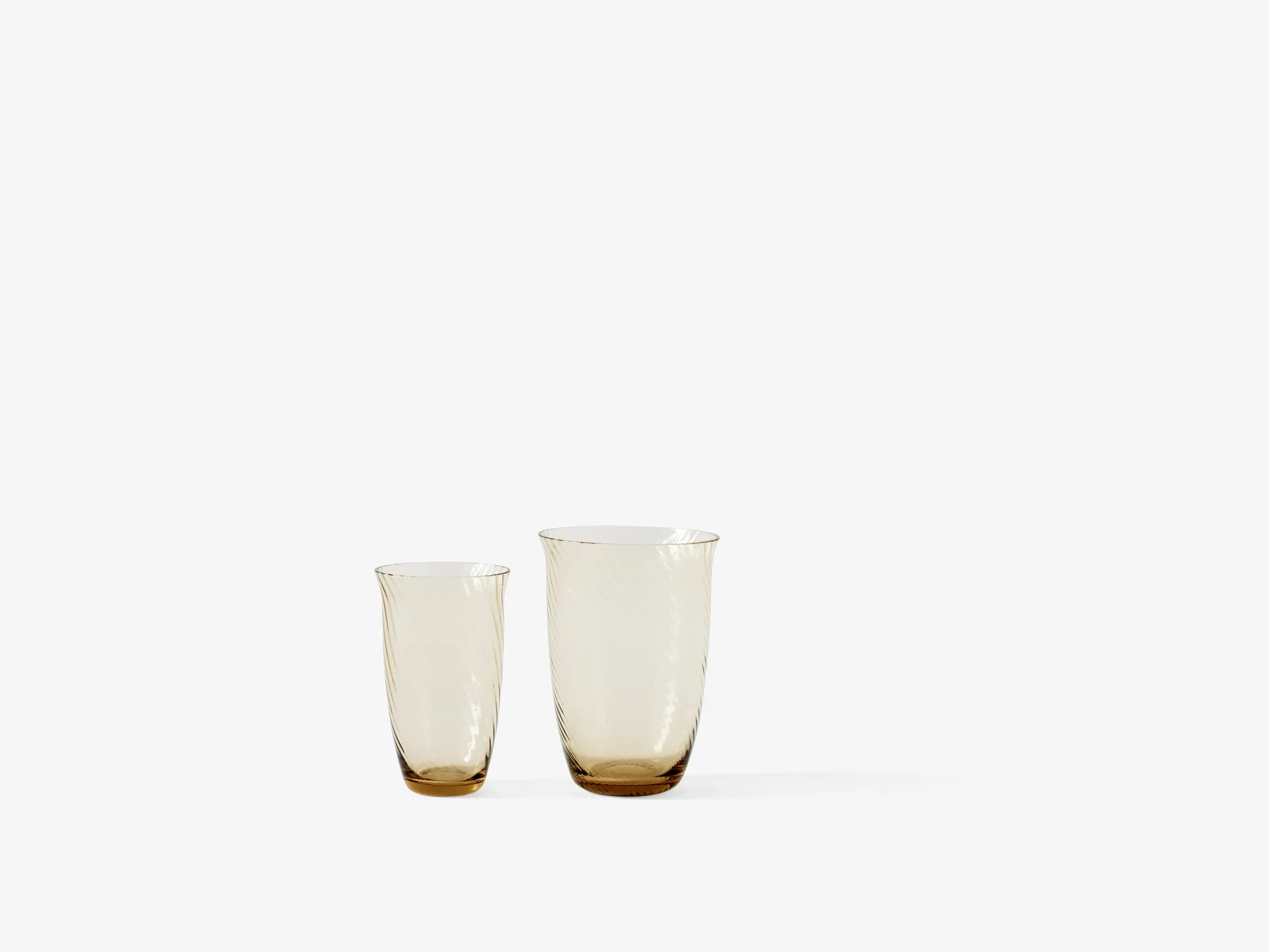 Collect SC61 vattenglas 2-pack, Amber &Tradition