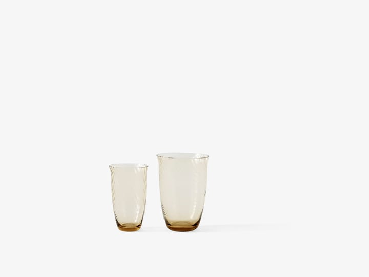 Collect SC61 vattenglas 2-pack, Amber &Tradition