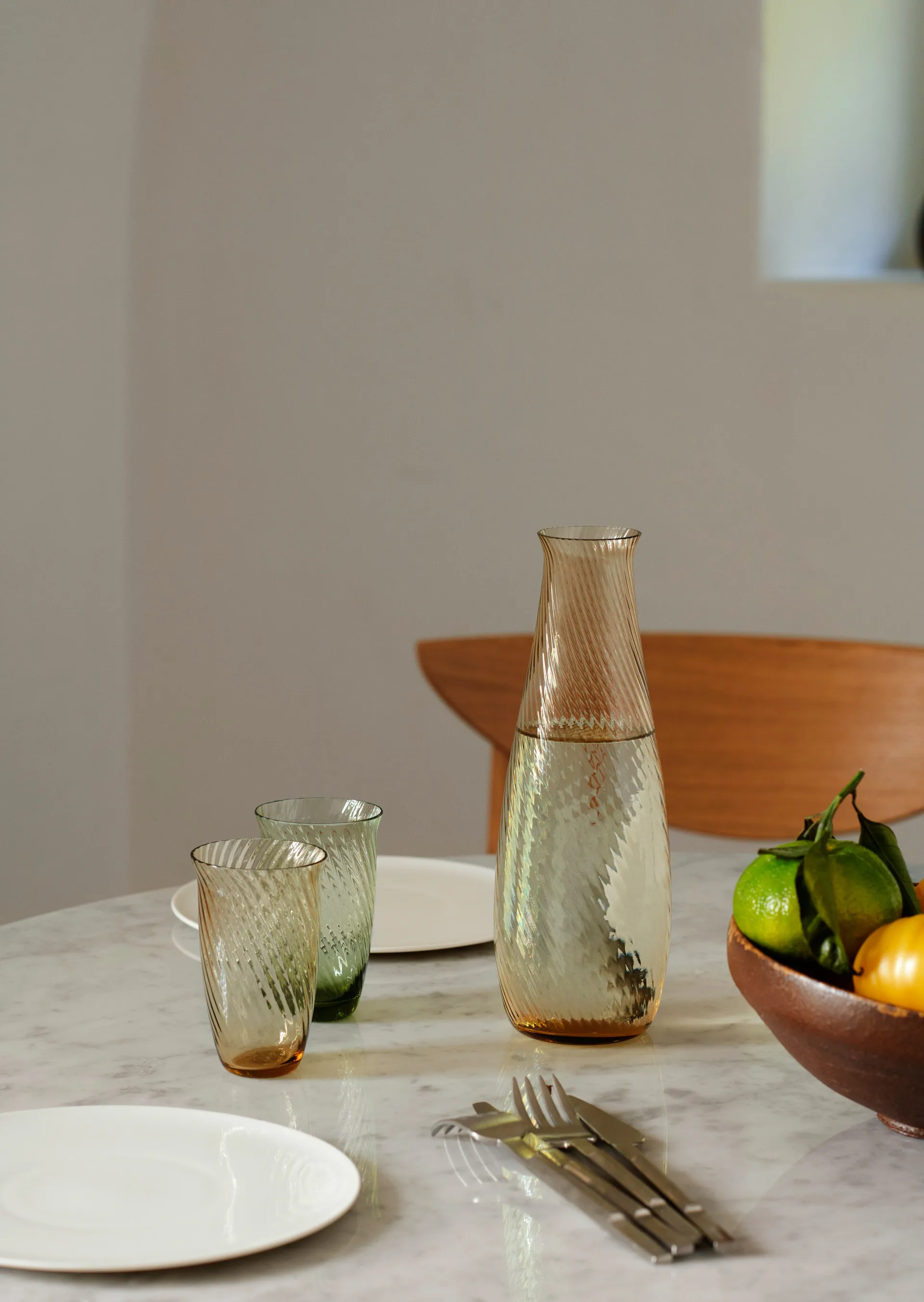 Collect SC63 karaff 1,2 L, Amber &Tradition