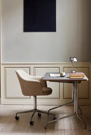 Flowerpot portabel bordslampa VP9 - Chrome - &Tradition