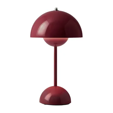 Flowerpot portabel bordslampa VP9 - Dark plum - &Tradition