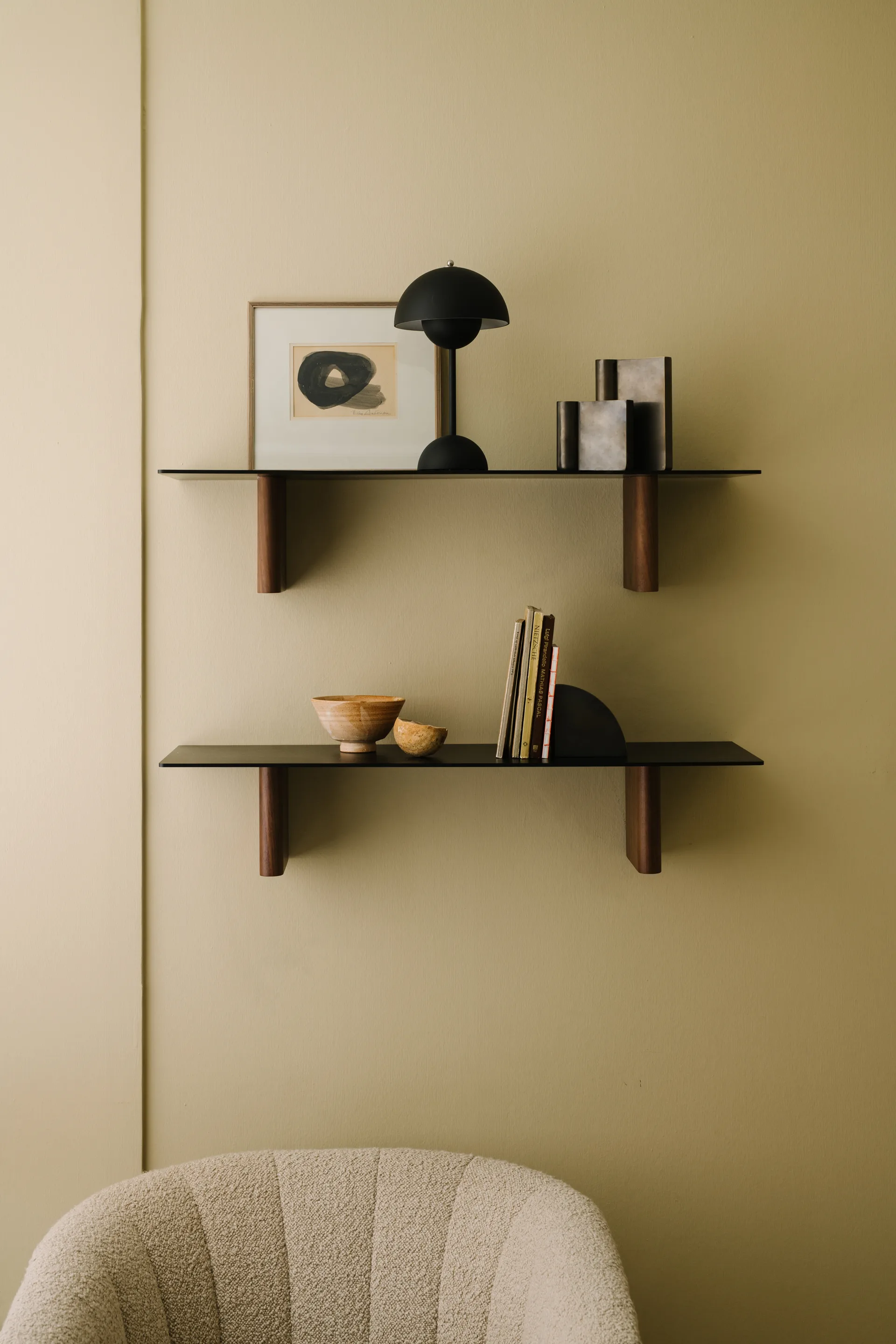 Flowerpot portabel bordslampa VP9, matt svart &Tradition