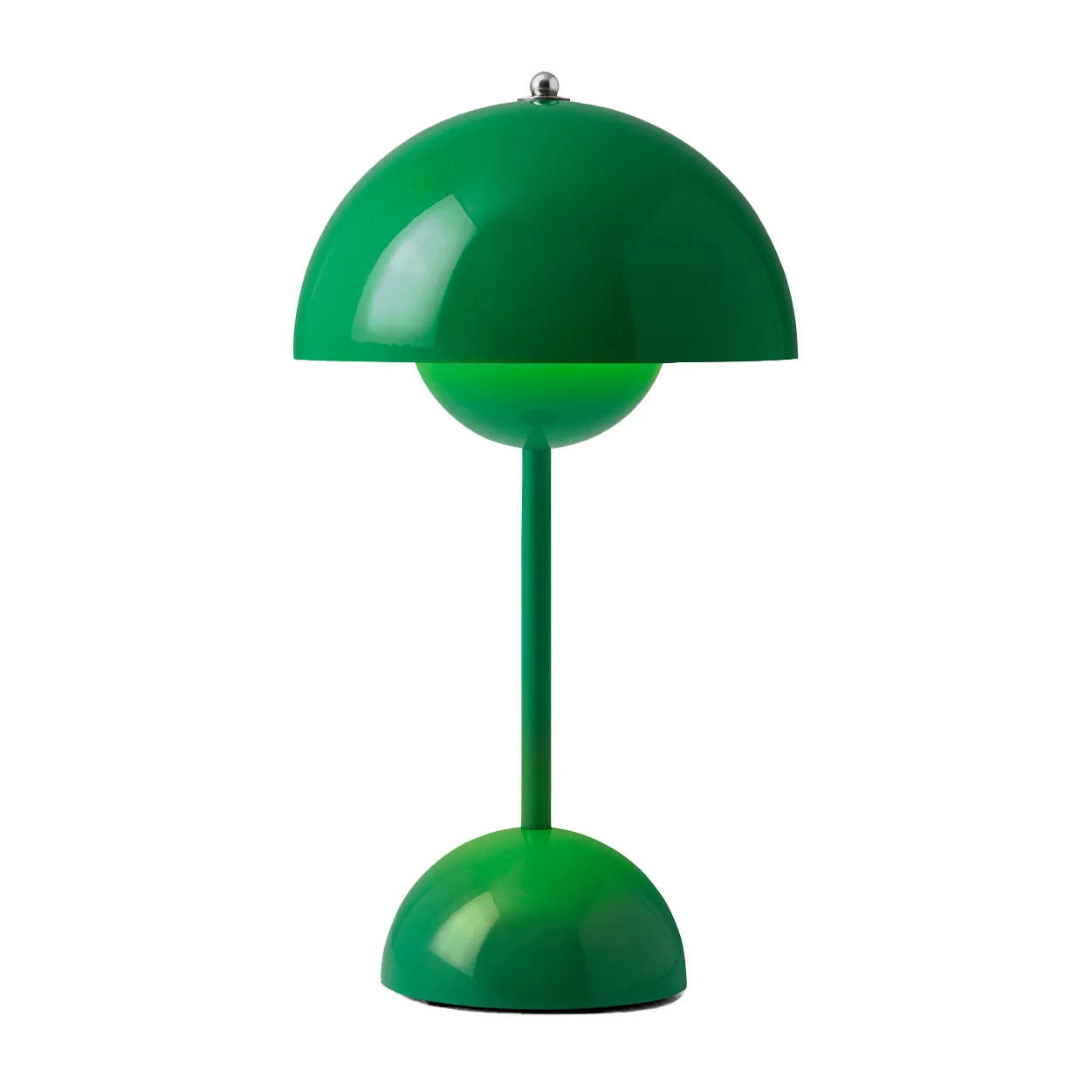 Flowerpot portabel bordslampa VP9, Signal green &Tradition