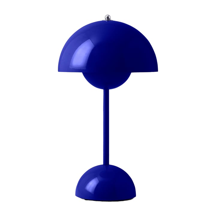 Flowerpot portable bordslampa VP9 - Cobalt blue - &Tradition