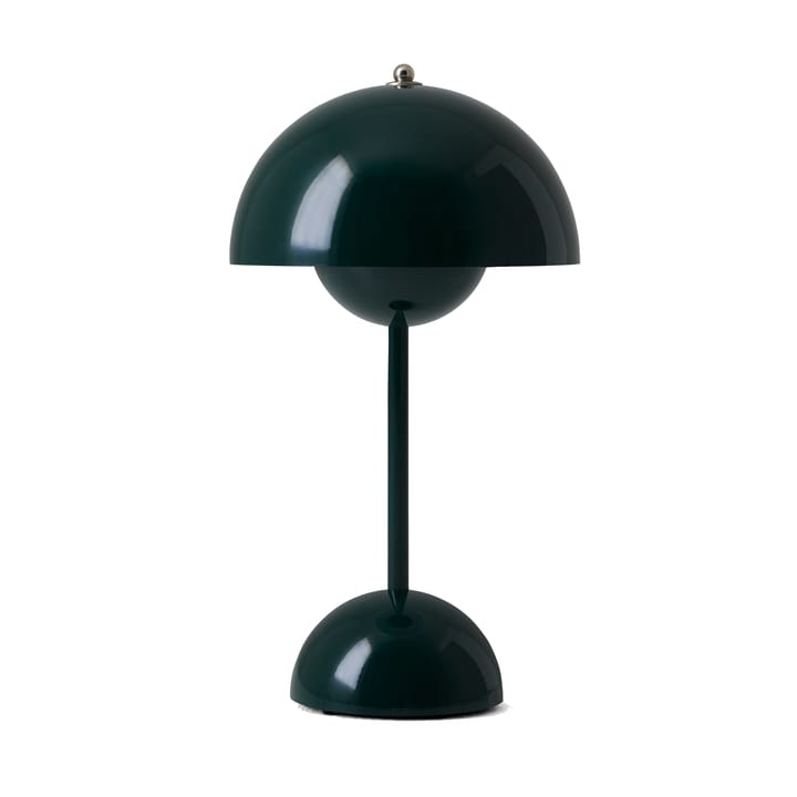 Flowerpot portable bordslampa VP9 - mörk grön - &Tradition