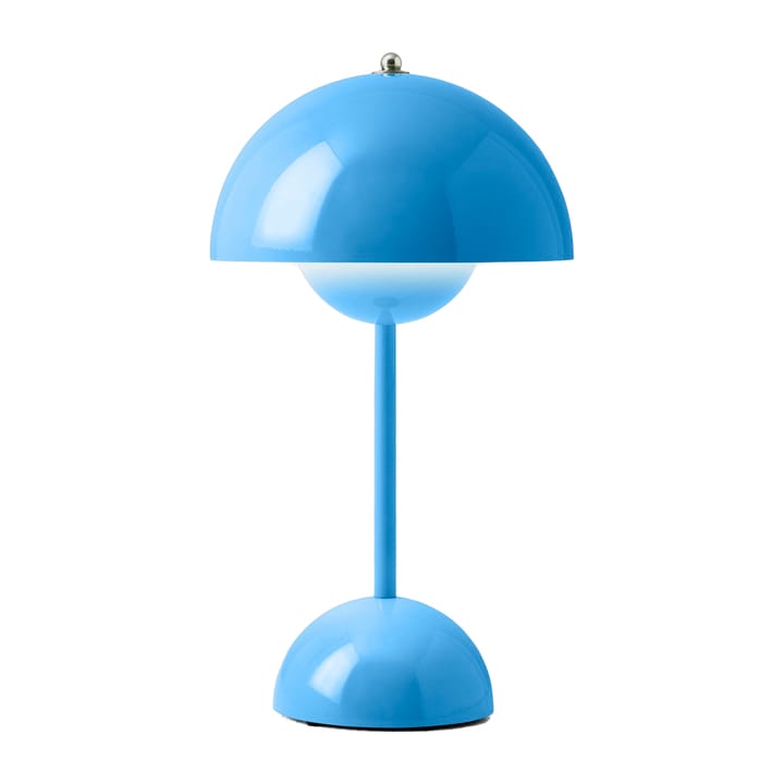 Flowerpot portable bordslampa VP9 - Swim blue - &Tradition