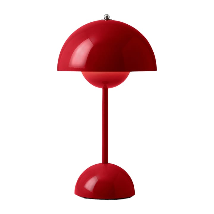 Flowerpot portable bordslampa VP9 - Vermilion red - &Tradition