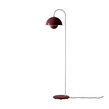 Flowerpot VP12 golvlampa - Dark plum - &Tradition