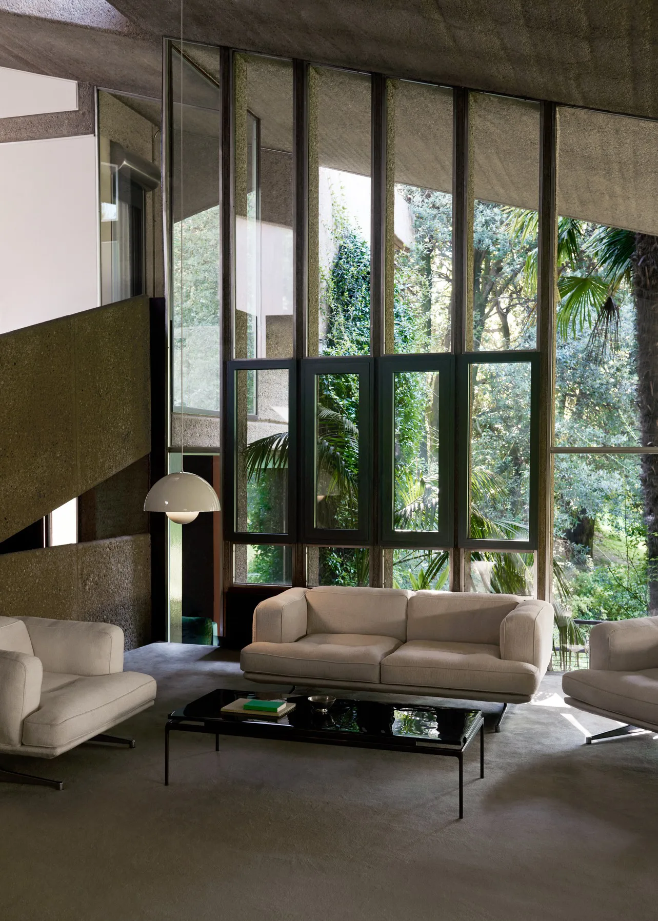 Flowerpot VP2 pendel stor, Ivory &Tradition