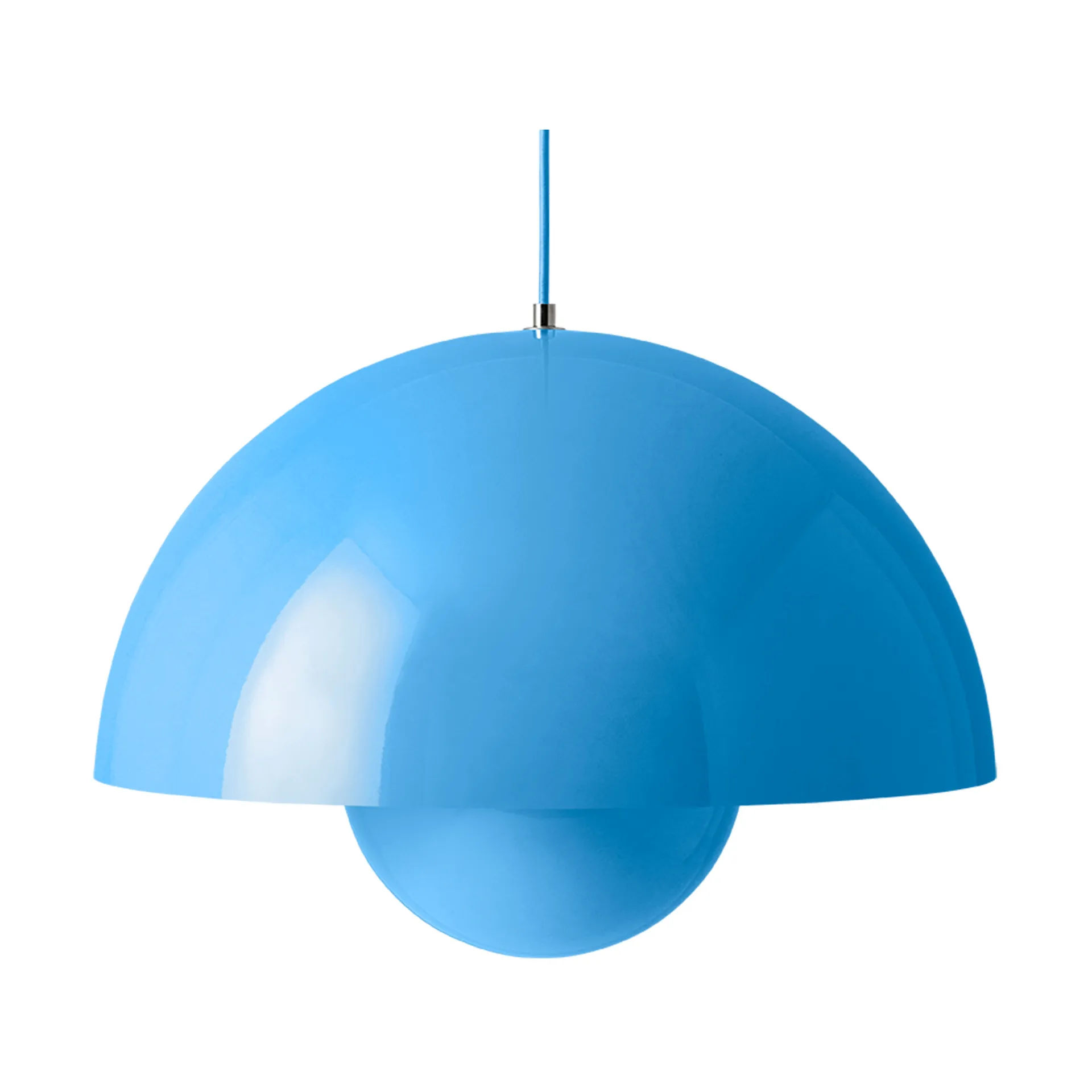 Flowerpot VP2 pendel stor, Swim blue &Tradition