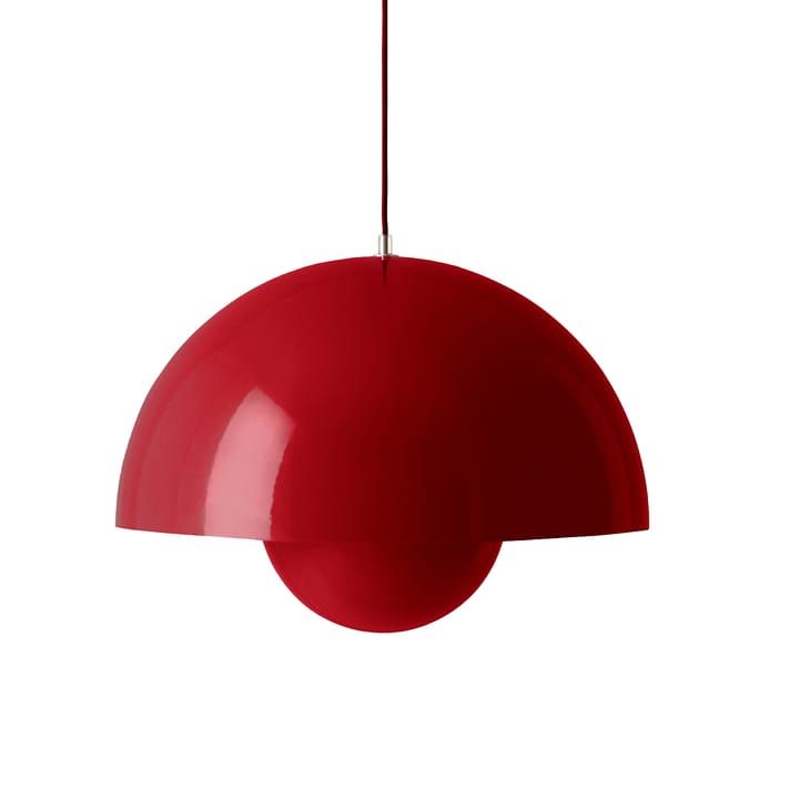 Flowerpot VP2 pendel stor - Vermilion red - &Tradition