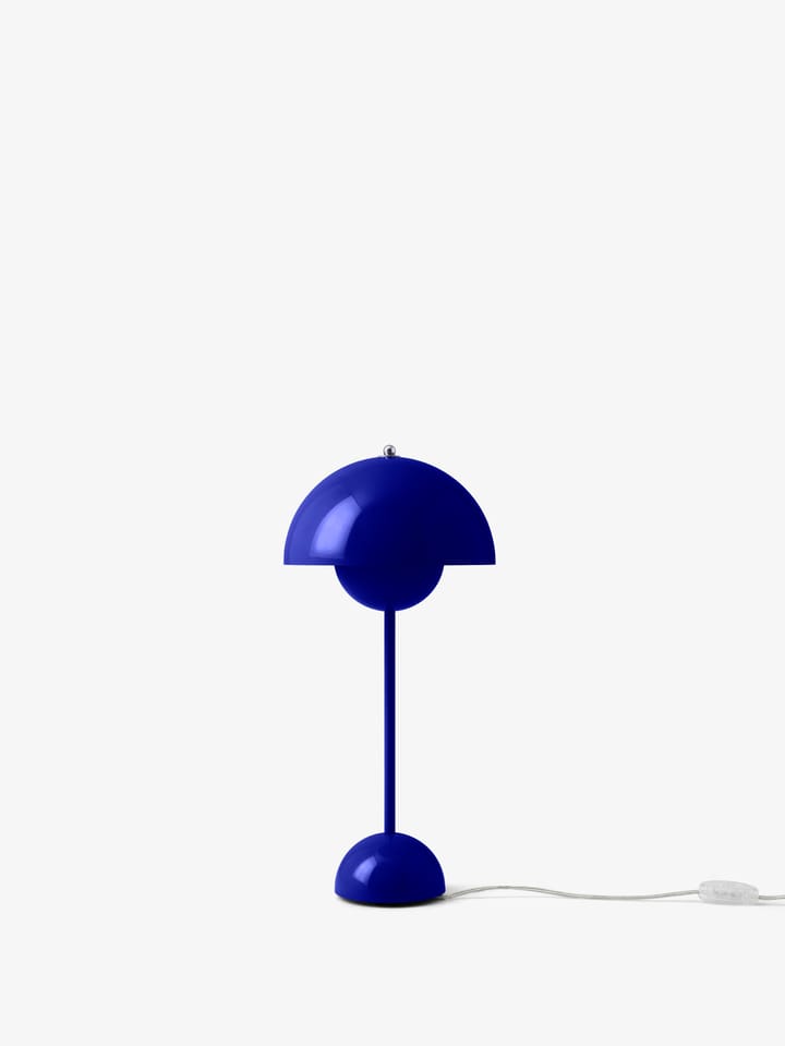 Flowerpot VP3 bordslampa - Cobalt blue - &Tradition