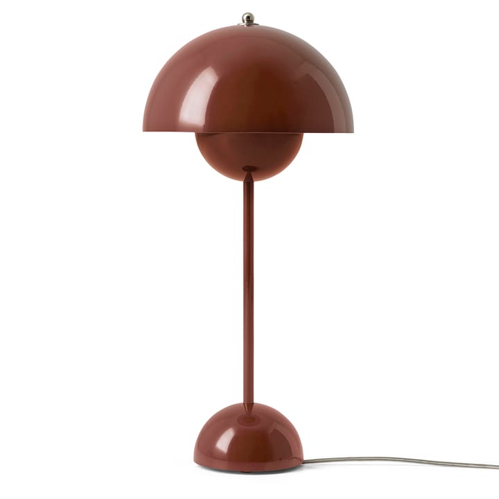Flowerpot VP3 bordslampa - Röd-brun - &Tradition