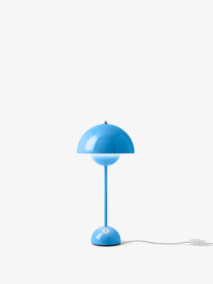 Flowerpot VP3 bordslampa - Swim blue - &Tradition