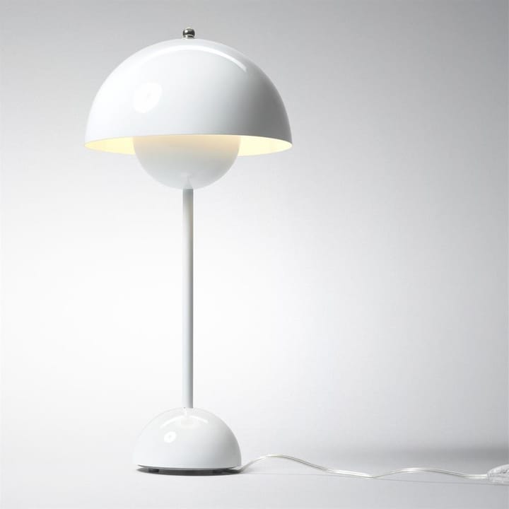 Flowerpot VP3 bordslampa, vit  &Tradition