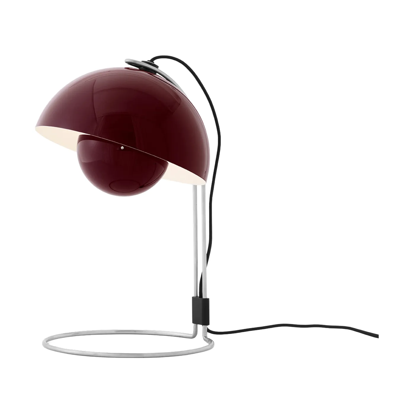 Flowerpot VP4 bordslampa, Dark plum &Tradition