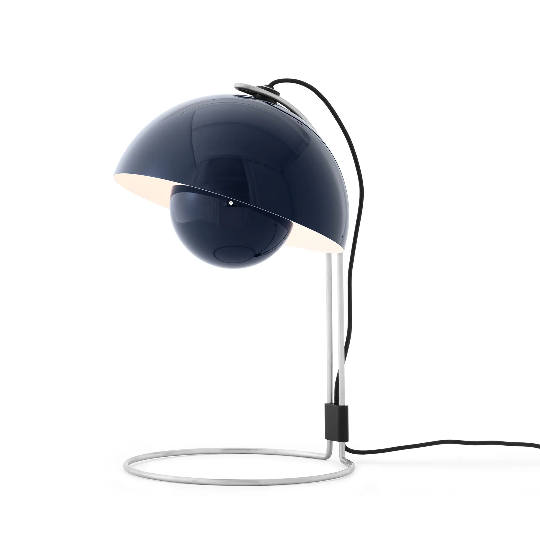 Flowerpot VP4 bordslampa, Steel blue &Tradition