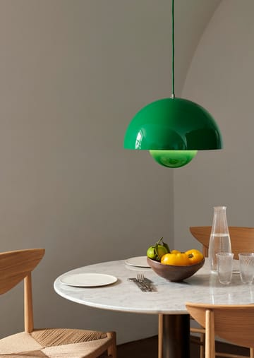 Flowerpot VP7 pendel - Signal green - &Tradition