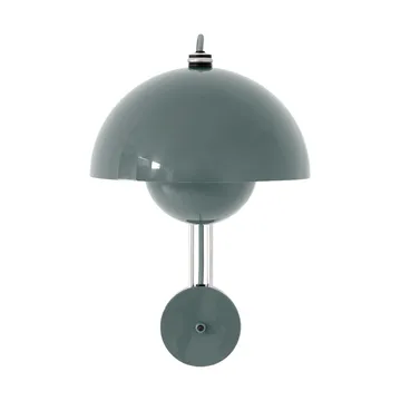 Flowerpot VP8 vägglampa - Stone blue - &Tradition