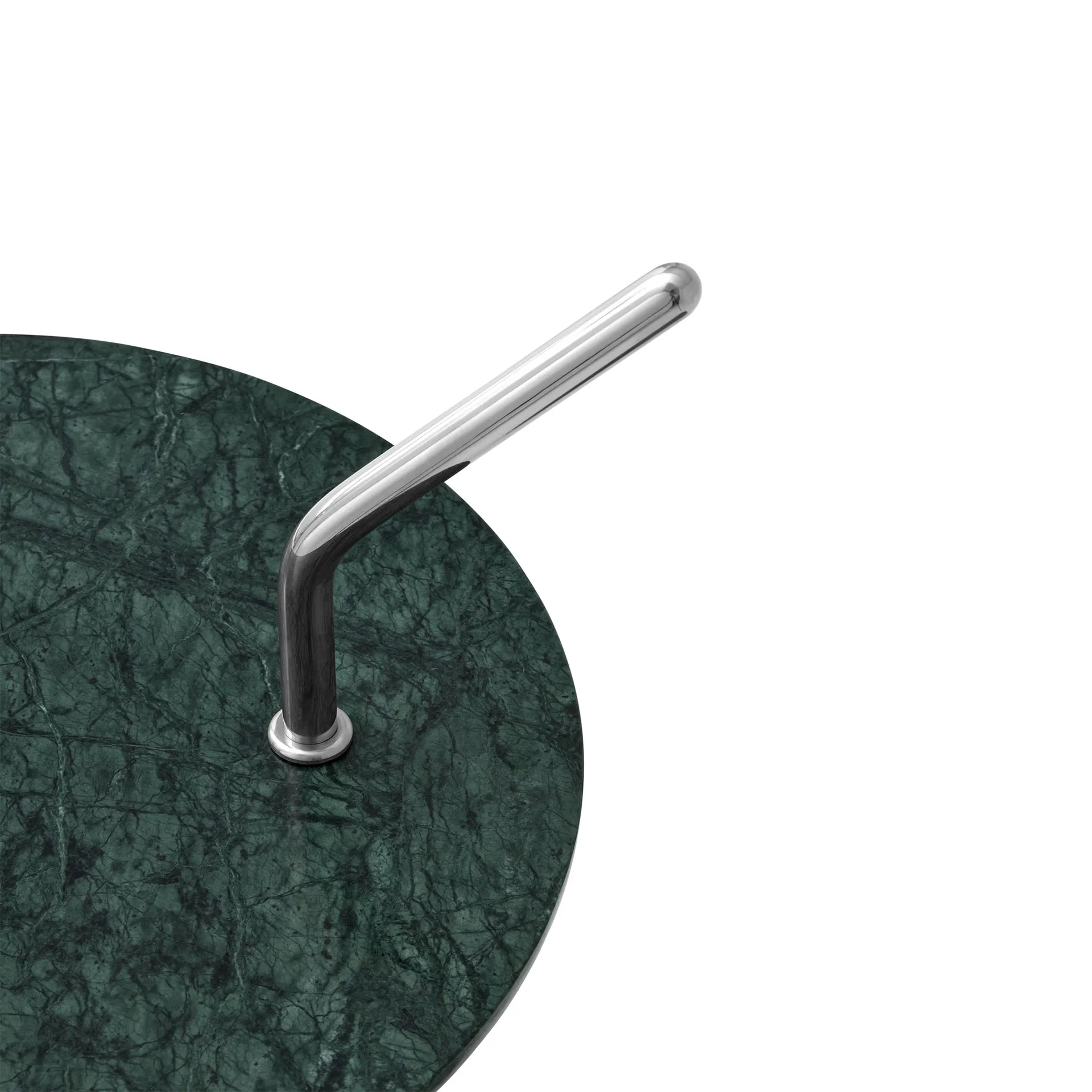 Halten SH9 sidobord, Verde guatemala-stainless steel &Tradition